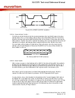 Предварительный просмотр 520 страницы Nuvoton NUC970 series Technical Reference Manual