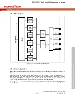 Предварительный просмотр 551 страницы Nuvoton NUC970 series Technical Reference Manual