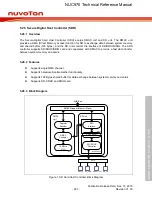 Предварительный просмотр 907 страницы Nuvoton NUC970 series Technical Reference Manual