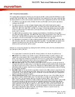 Preview for 935 page of Nuvoton NUC970 series Technical Reference Manual