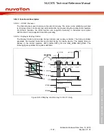 Предварительный просмотр 1107 страницы Nuvoton NUC970 series Technical Reference Manual