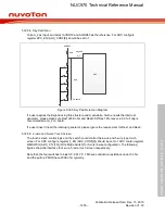 Предварительный просмотр 1203 страницы Nuvoton NUC970 series Technical Reference Manual