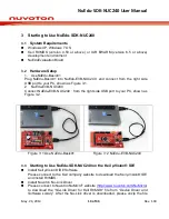 Предварительный просмотр 14 страницы Nuvoton NuEdu-SDK-NUC240 User Manual