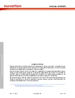 Preview for 46 page of Nuvoton NuMaker-M030GTD User Manual