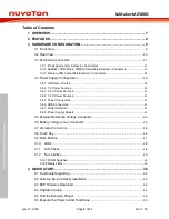 Preview for 2 page of Nuvoton NuMaker-M258KG User Manual