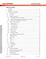 Preview for 2 page of Nuvoton NuMicro 8051 Series User Manual