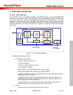 Предварительный просмотр 99 страницы Nuvoton NuMicro M0A21 Series Technical Reference Manual