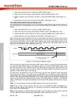 Предварительный просмотр 440 страницы Nuvoton NuMicro M0A21 Series Technical Reference Manual