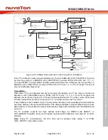 Предварительный просмотр 579 страницы Nuvoton NuMicro M0A21 Series Technical Reference Manual