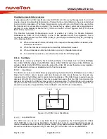 Предварительный просмотр 610 страницы Nuvoton NuMicro M0A21 Series Technical Reference Manual