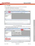 Предварительный просмотр 33 страницы Nuvoton NuMicro M483 Series User Manual