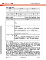 Preview for 302 page of Nuvoton NuMicro ML51 Series Technical Reference Manual