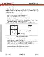 Предварительный просмотр 504 страницы Nuvoton NuMicro ML51 Series Technical Reference Manual