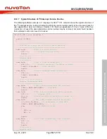 Preview for 557 page of Nuvoton NuMicro ML51 Series Technical Reference Manual