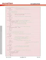 Preview for 558 page of Nuvoton NuMicro ML51 Series Technical Reference Manual