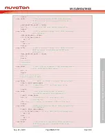 Preview for 559 page of Nuvoton NuMicro ML51 Series Technical Reference Manual