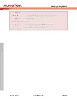 Preview for 560 page of Nuvoton NuMicro ML51 Series Technical Reference Manual