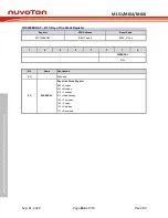 Предварительный просмотр 662 страницы Nuvoton NuMicro ML51 Series Technical Reference Manual