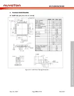 Предварительный просмотр 705 страницы Nuvoton NuMicro ML51 Series Technical Reference Manual