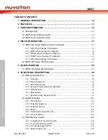 Предварительный просмотр 2 страницы Nuvoton NuMicro MS51 32K Series Technical Reference Manual