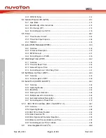 Предварительный просмотр 3 страницы Nuvoton NuMicro MS51 32K Series Technical Reference Manual