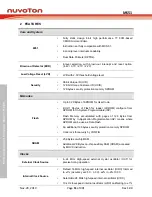 Предварительный просмотр 11 страницы Nuvoton NuMicro MS51 32K Series Technical Reference Manual