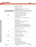 Предварительный просмотр 13 страницы Nuvoton NuMicro MS51 32K Series Technical Reference Manual