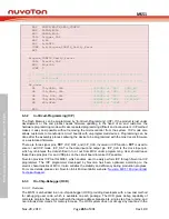Предварительный просмотр 265 страницы Nuvoton NuMicro MS51 32K Series Technical Reference Manual