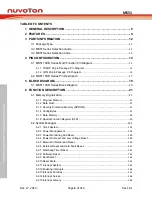 Предварительный просмотр 2 страницы Nuvoton NuMicro MS51 Series Technical Reference Manual