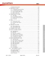 Предварительный просмотр 3 страницы Nuvoton NuMicro MS51 Series Technical Reference Manual