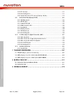 Предварительный просмотр 4 страницы Nuvoton NuMicro MS51 Series Technical Reference Manual