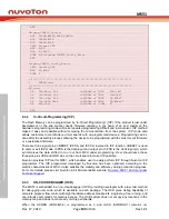 Preview for 190 page of Nuvoton NuMicro MS51 Series Technical Reference Manual