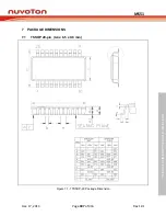 Предварительный просмотр 307 страницы Nuvoton NuMicro MS51 Series Technical Reference Manual