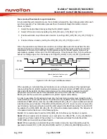 Предварительный просмотр 354 страницы Nuvoton NuMicro NUC029 Series Technical Reference Manual