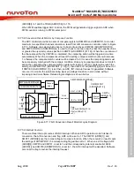 Предварительный просмотр 479 страницы Nuvoton NuMicro NUC029 Series Technical Reference Manual