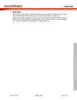 Preview for 3 page of Nuvoton NuMicro NuTiny-SDK-NANO100 User Manual