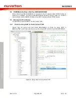 Предварительный просмотр 38 страницы Nuvoton NuMicro NuTiny-SDK-NUC029KGE User Manual