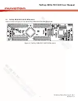 Предварительный просмотр 6 страницы Nuvoton NuTiny-SDK-NUC240 User Manual