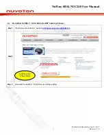 Предварительный просмотр 17 страницы Nuvoton NuTiny-SDK-NUC240 User Manual