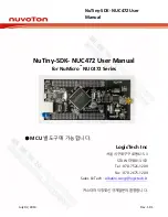 Nuvoton NuTiny-SDK- NUC472 User Manual preview