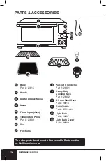 Предварительный просмотр 12 страницы NuWave Bravo XL Owner'S Manual