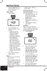 Предварительный просмотр 16 страницы NuWave Bravo XL Owner'S Manual