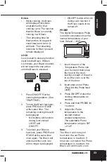 Предварительный просмотр 23 страницы NuWave Bravo XL Owner'S Manual