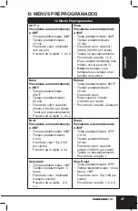 Предварительный просмотр 47 страницы NuWave Bravo XL Owner'S Manual