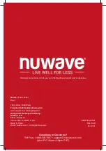 Preview for 58 page of NuWave Brio 37380 Owner'S Manual