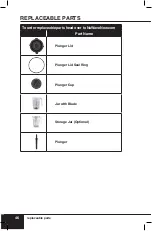 Preview for 46 page of NuWave Moxie Pro Owner'S Manual