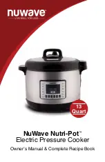 NuWave Nutri-Pot 33501 Owner'S Manual & Complete Recipe Book preview