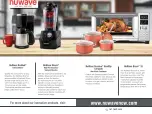 Предварительный просмотр 4 страницы NuWave NuWave Brio 37001 120V Owner'S Manual & Complete Recipe Book