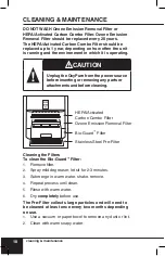 Предварительный просмотр 18 страницы NuWave OxyPure BM47001 Owner'S Manual