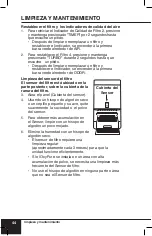 Предварительный просмотр 44 страницы NuWave OxyPure BM47001 Owner'S Manual